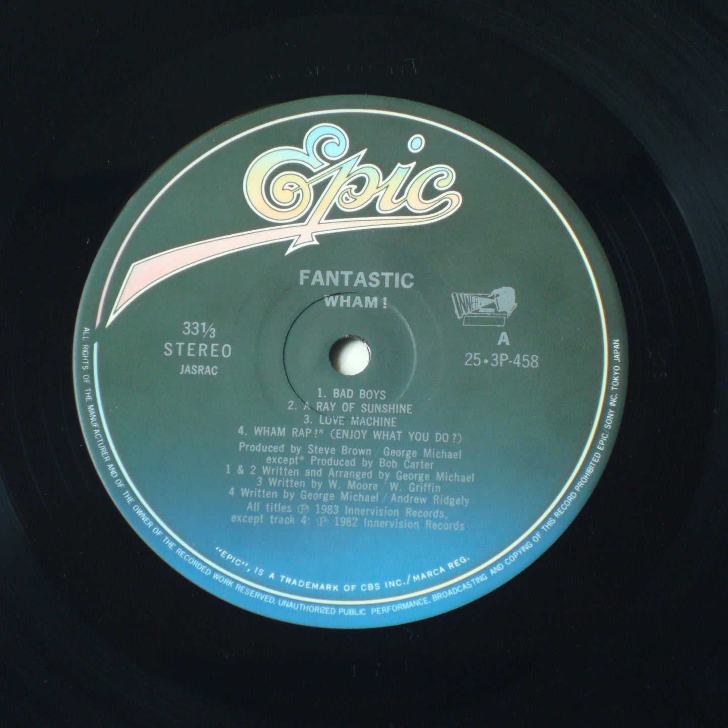 WHAM! - FANTASTIC [LP] (25 3P-458)