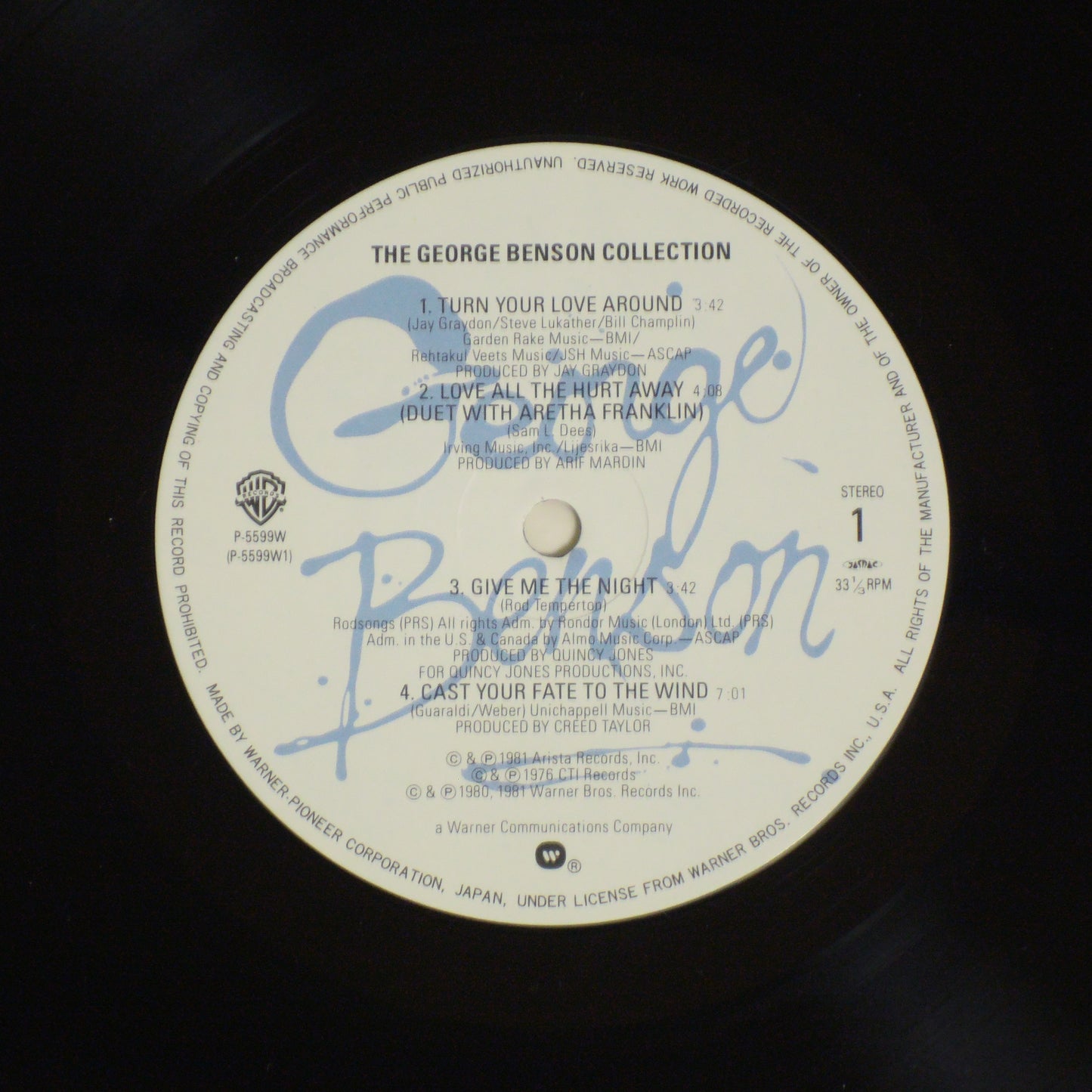 George Benson - The George Benson Collection [LP] (P5599~600W)