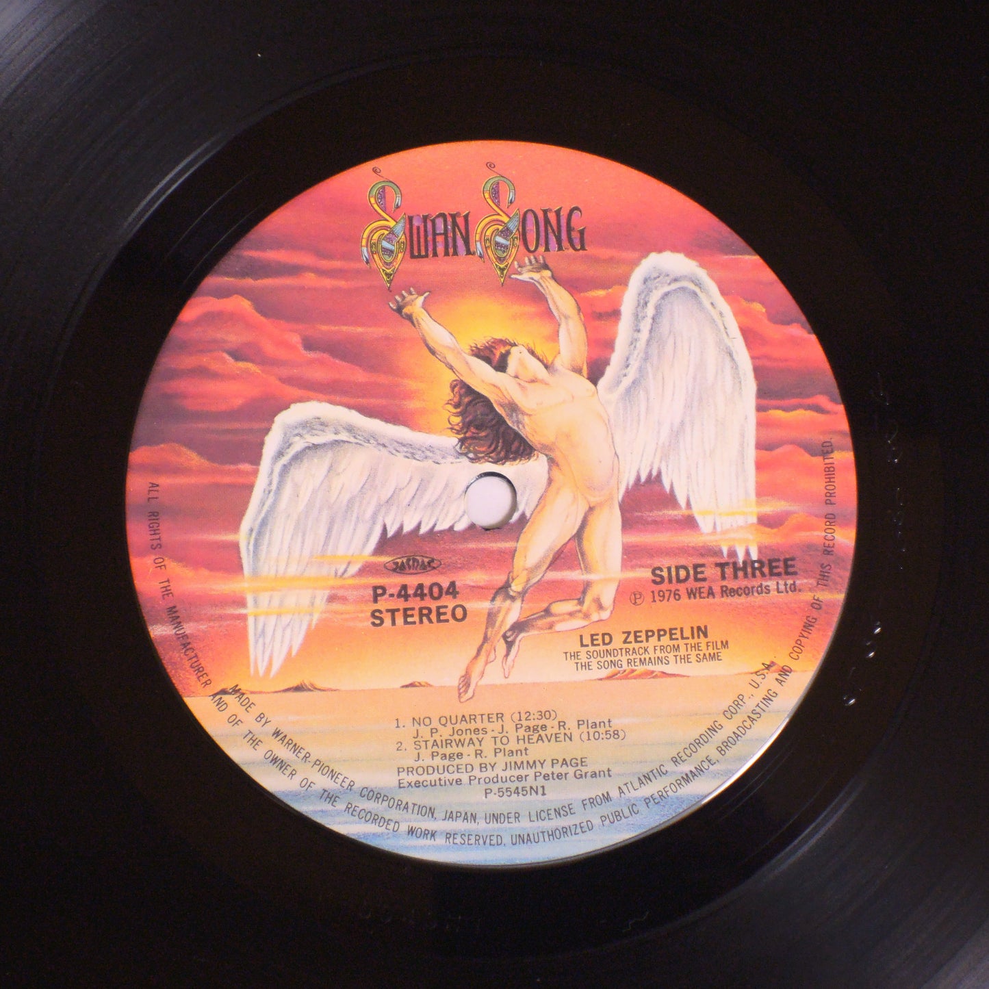 LED ZEPPELIN - THE SONG REMAINS THE SAME [LP] (P-4403~4)