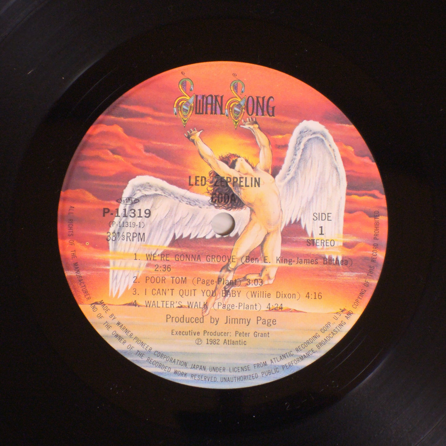 LED ZEPPELIN - CODA [LP] (P-11319)