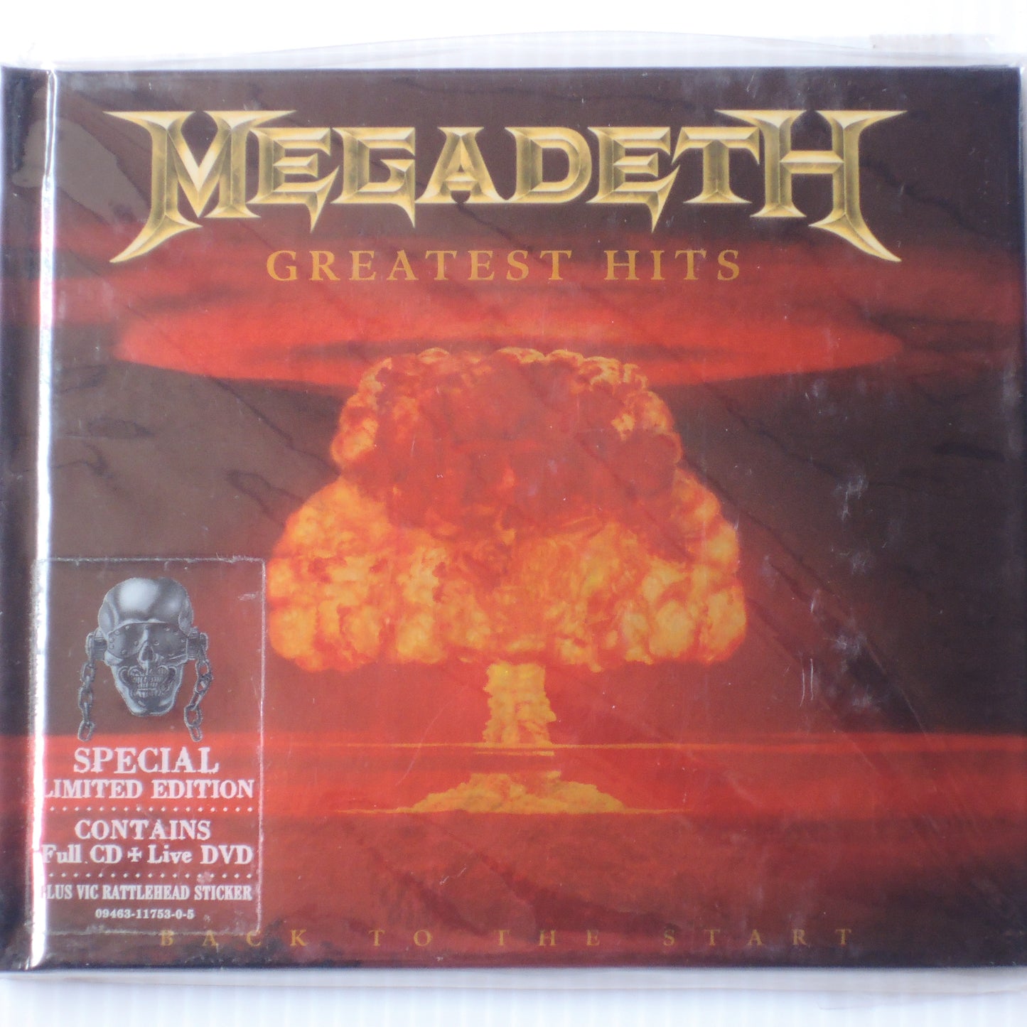 MEGADETH - Greatest Hits: Back To The Start [CD] (0946 3 11753 0 5)
