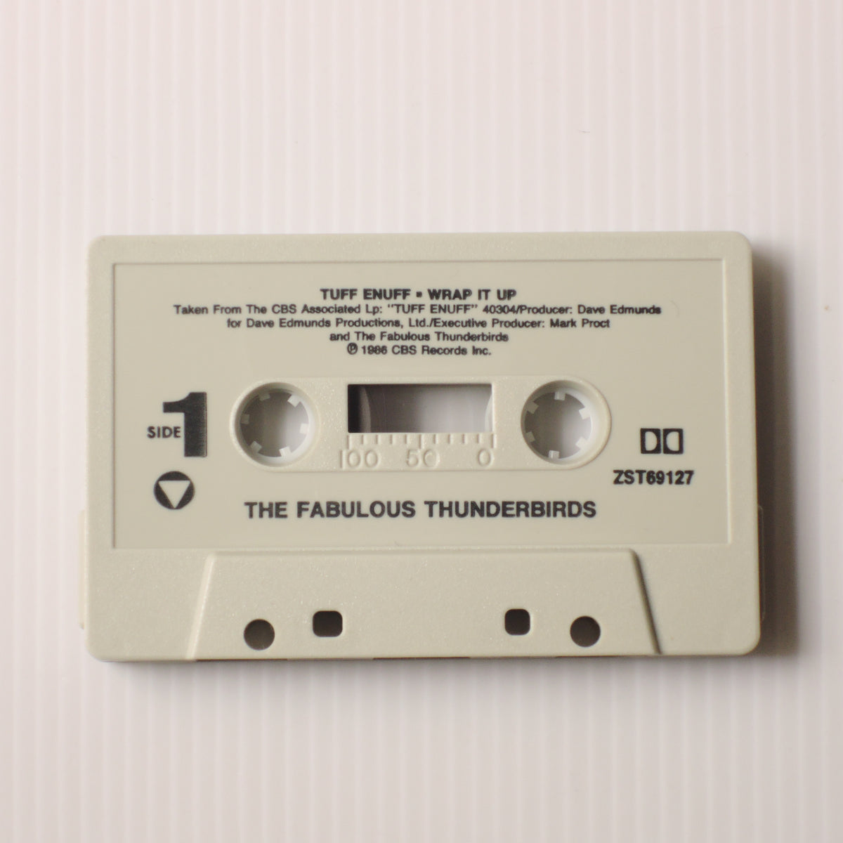 THE FABULOUS THUNDERBIRDS - Tuff Enuff / Wrap It Up [カセット] (ZST 69127)