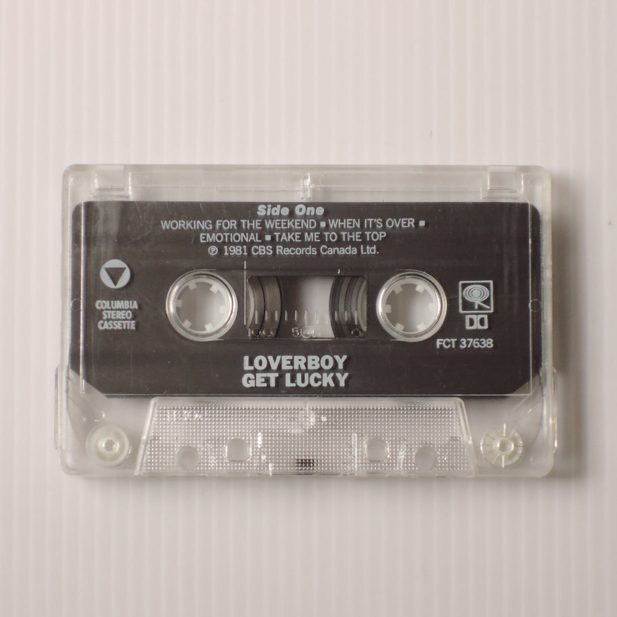 LOVER BOY - Get Lucky [カセット] (FCT 37638)