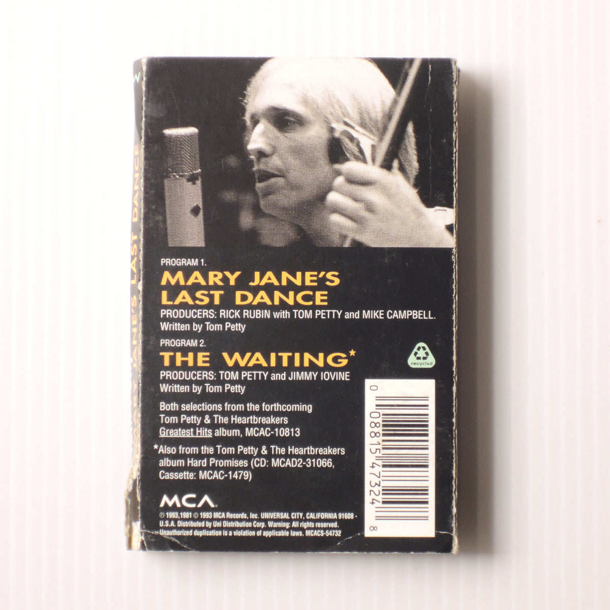 Tom Petty & the Heartbreakers - MARY JANE’S LAST DANCE [カセット] (MCACS-54732)