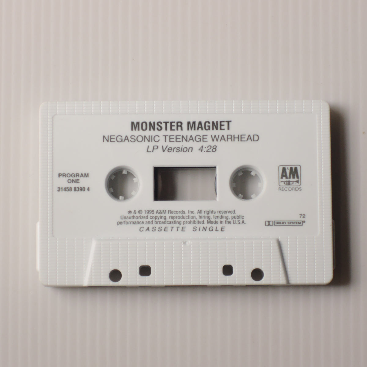 MONSTER MAGNET - Negasonic Teenage Warhead [カセット] (31458 8390 4)