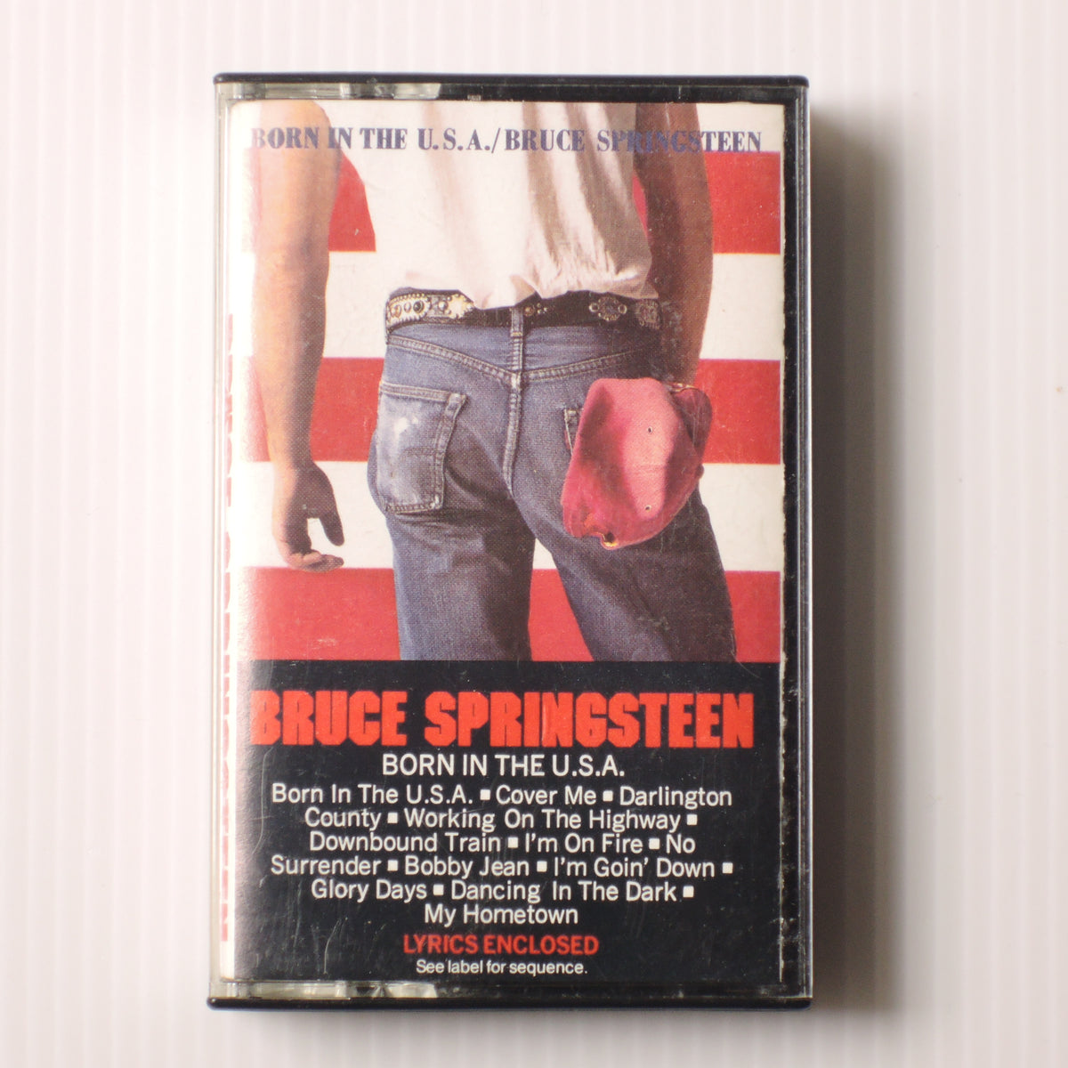 BRUCE SPRINGSTEEN - BORN IN THE U.S.A [カセット] (QCT 38653)