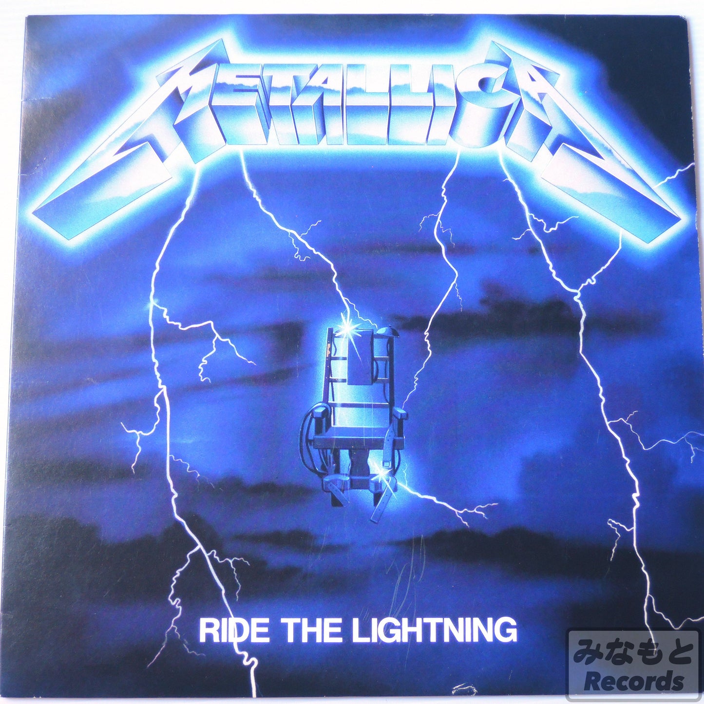 METALLICA - RIDE THE LIGHTNING [LP] (BLACKND004R-1)