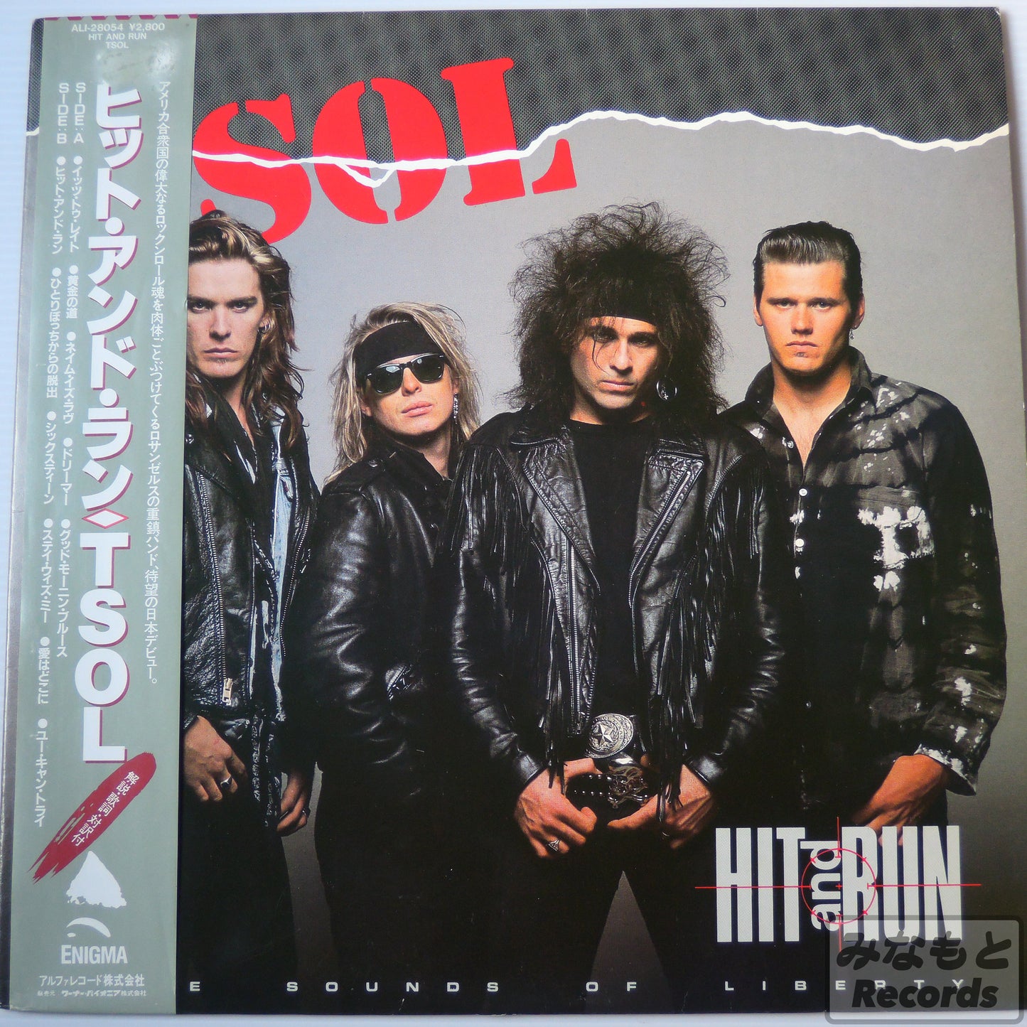 TSOL - HIT AND RUN [LP] (ALI-28054)