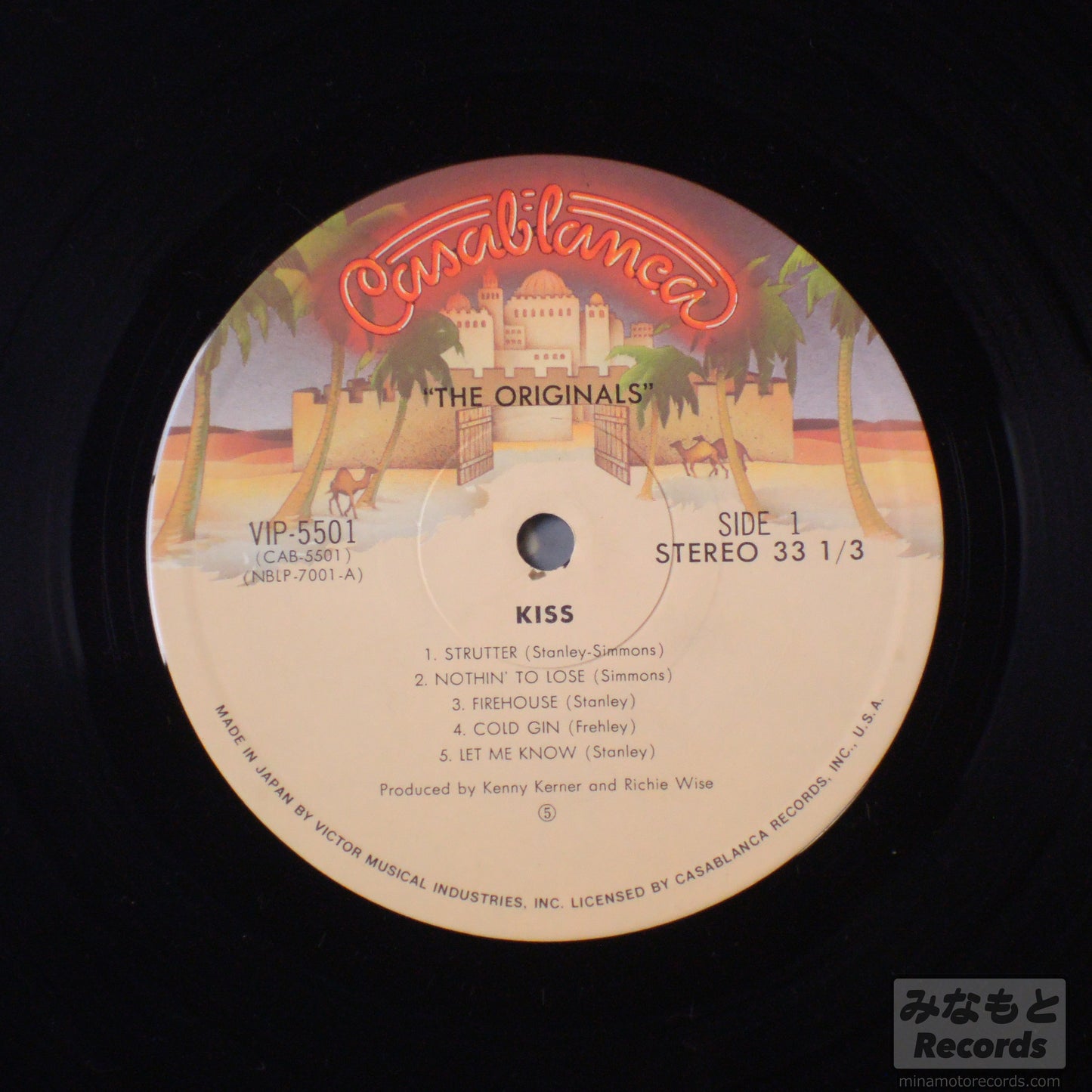 KISS - THE ORIGINALS [LP] (VIP 5501~3)