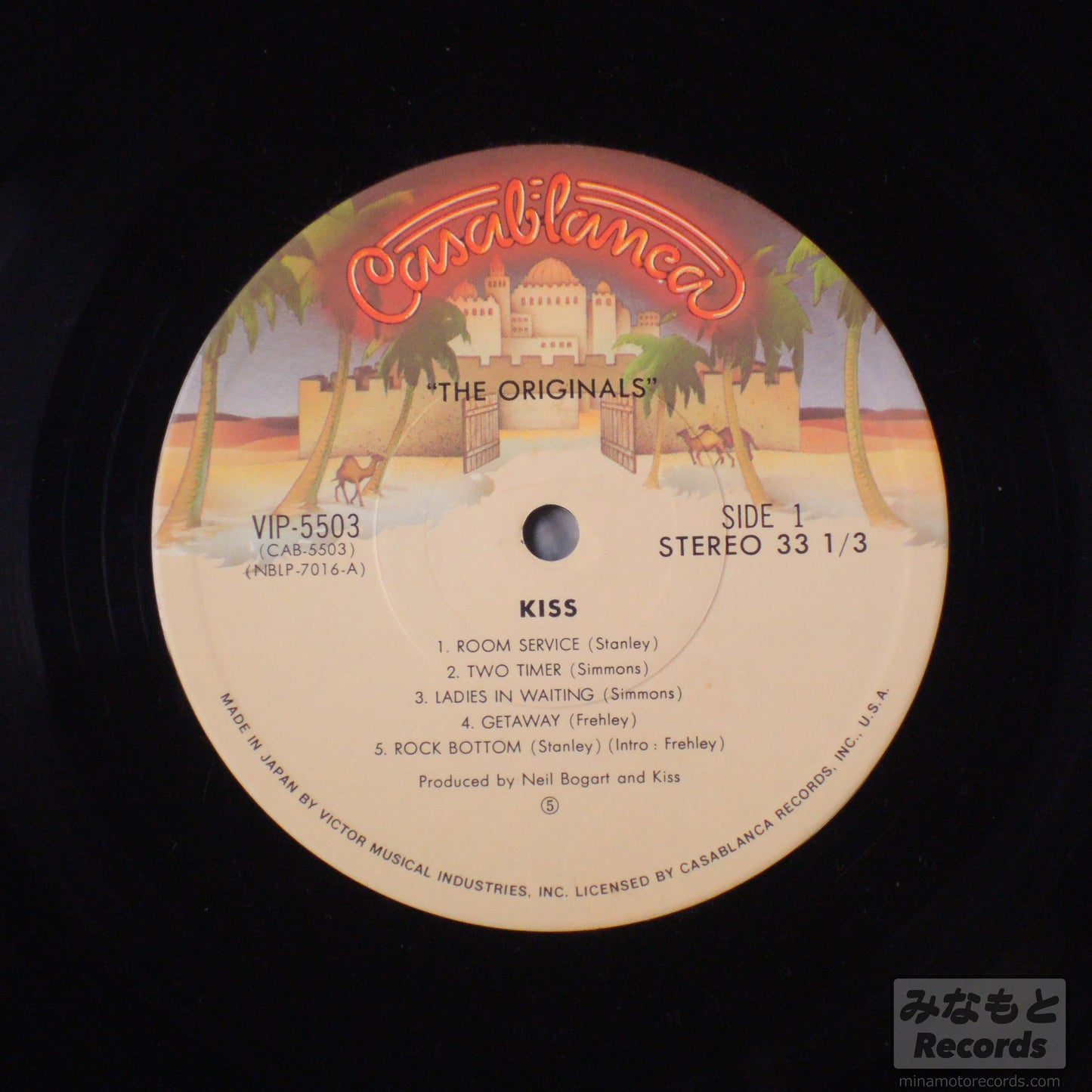 KISS - THE ORIGINALS [LP] (VIP 5501~3)