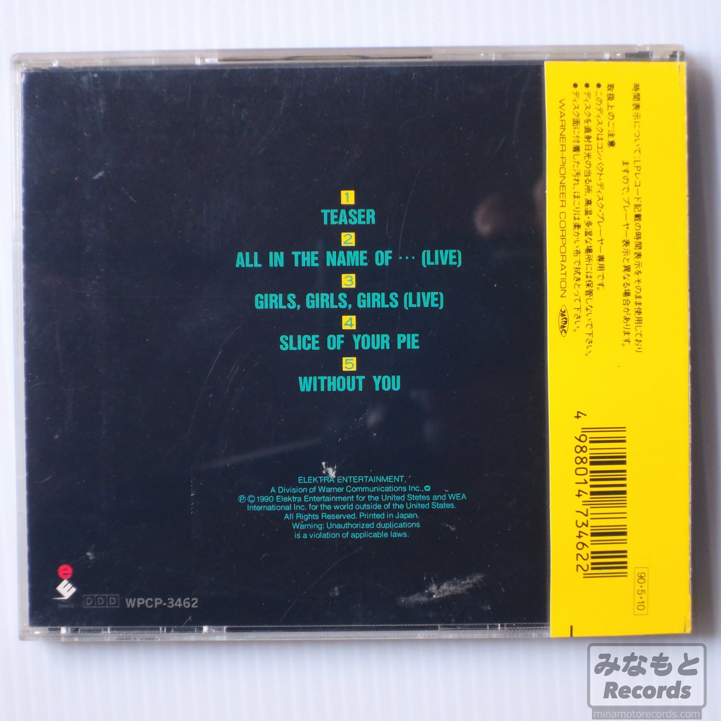 Motley Crue - RAW TRACKS II [CD] (WPCP-3462)