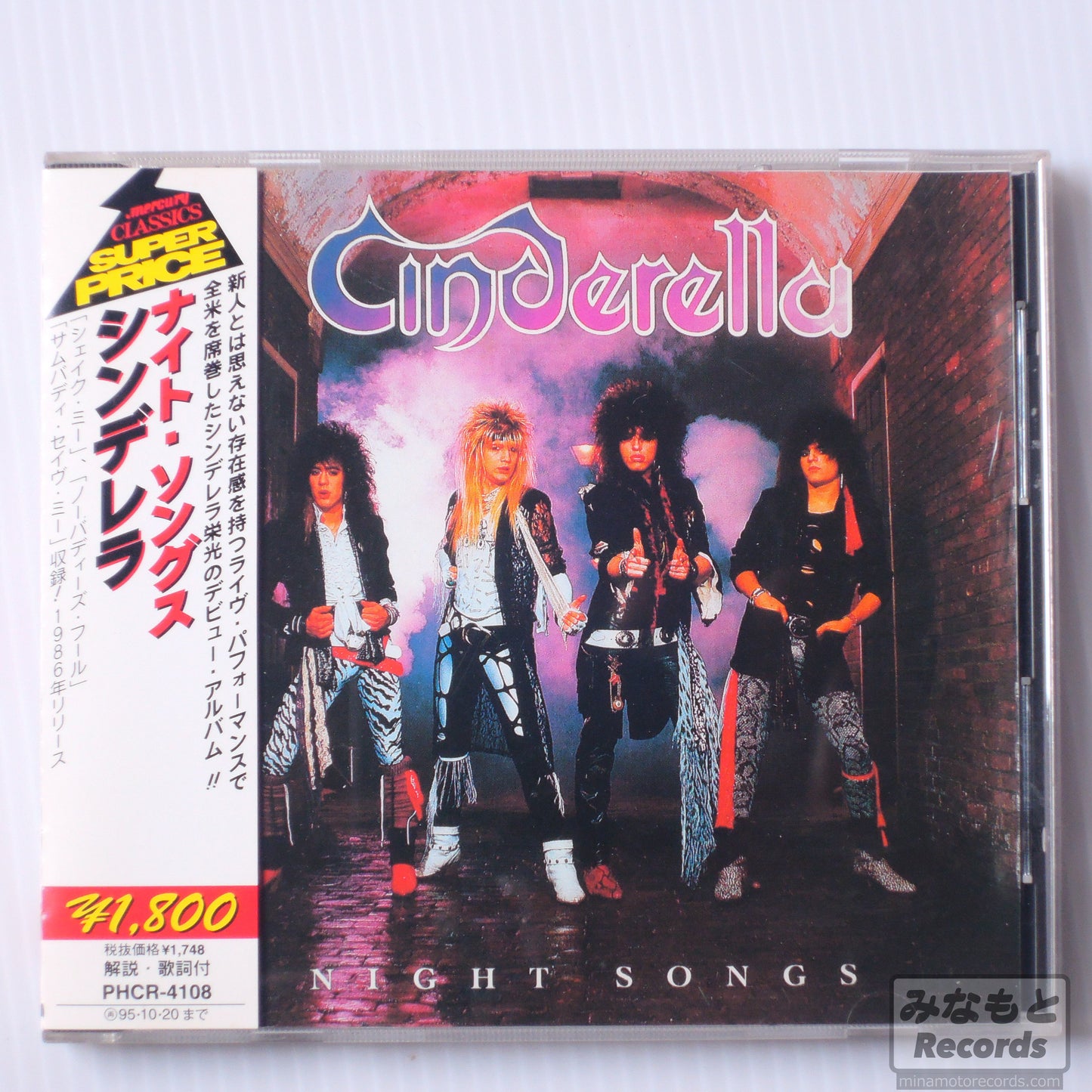 Cinderella - Night Songs [CD] (PHCR-4108)