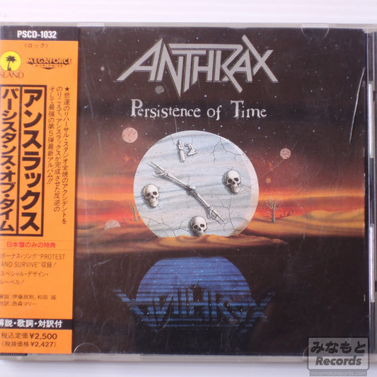 ANTHRAX - Persistence of Time [CD] (PSCD-1032)