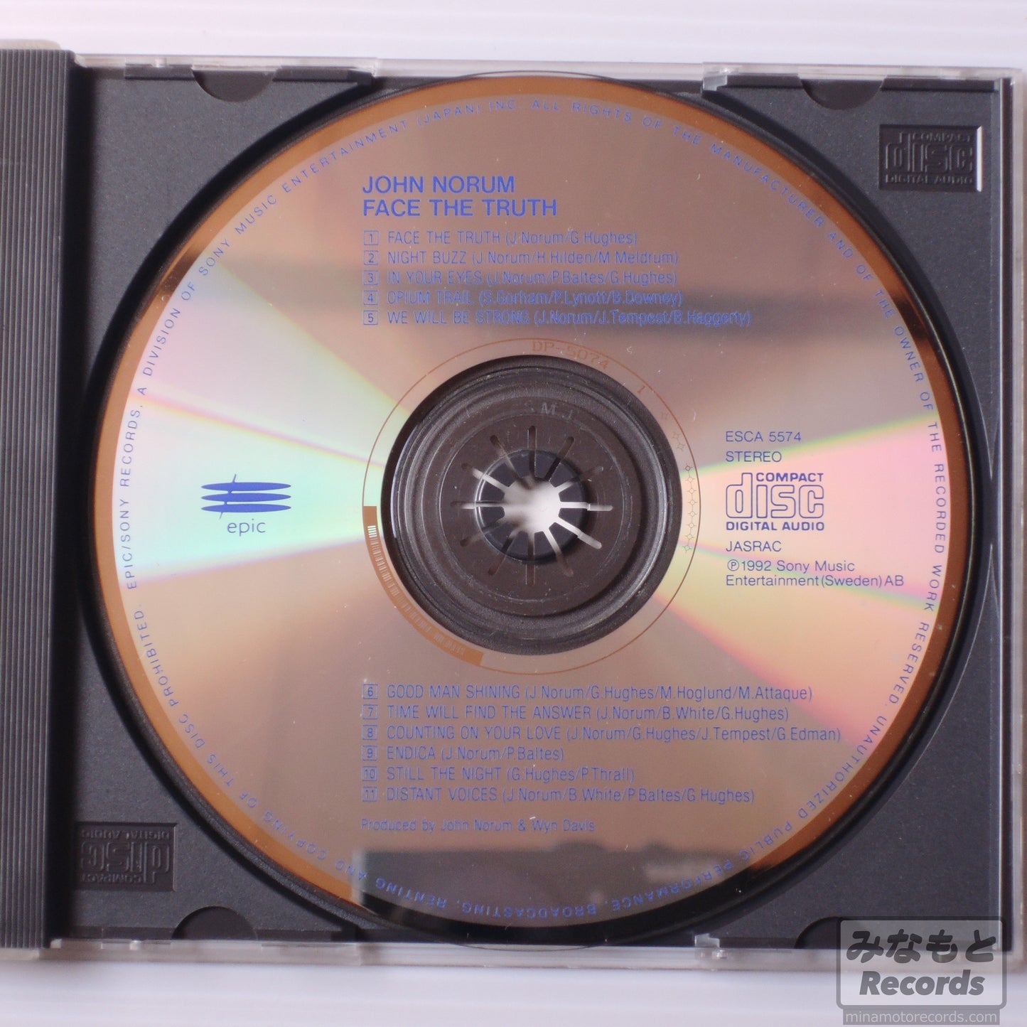 John Norum - Face The Truth [CD] (ESCA5574)