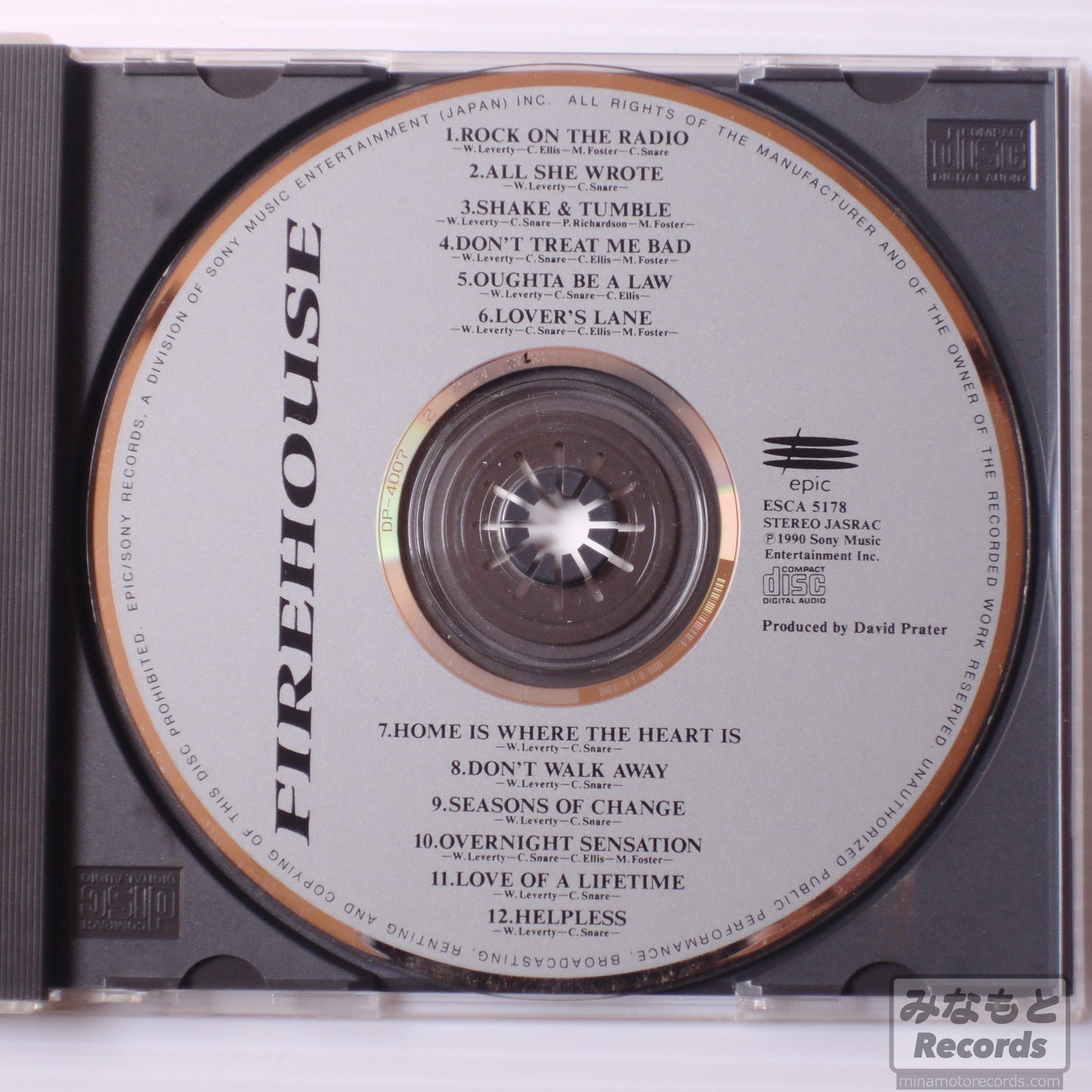 FIREHOUSE - FIREHOUSE [CD] (ESCA 5178)