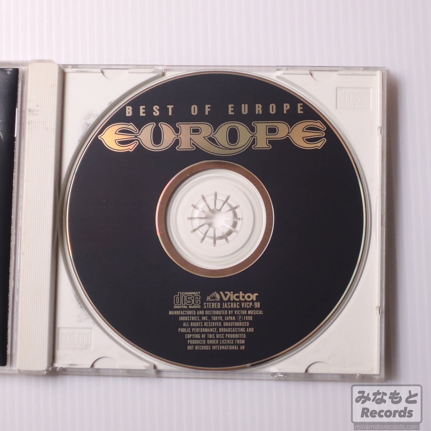 EUROPE - BEST OF EUROPE [CD] (VICP-98)