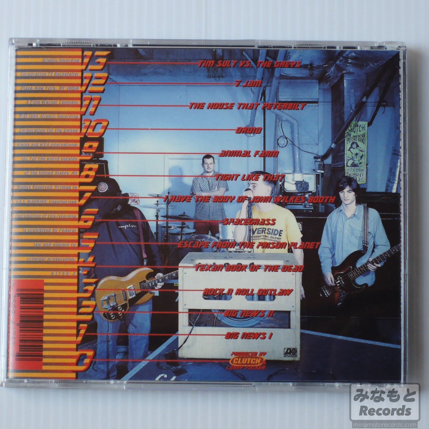 CLUTCH - CLUTCH [CD] (61755-2 )