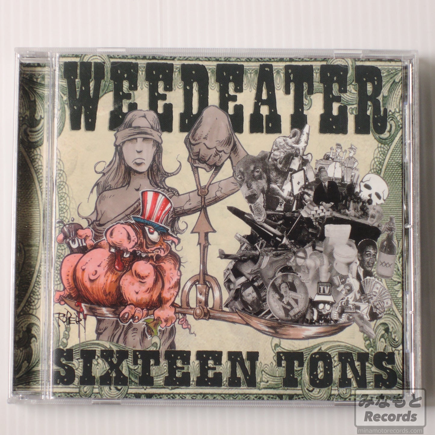 WEEDEATER - SIXTEEN TONS [CD] (CBR23 )