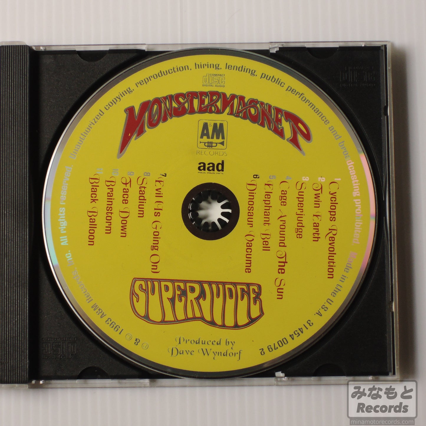 MONSTER MAGNET - SUPER JUDGE [CD] (31454 0079 2 )