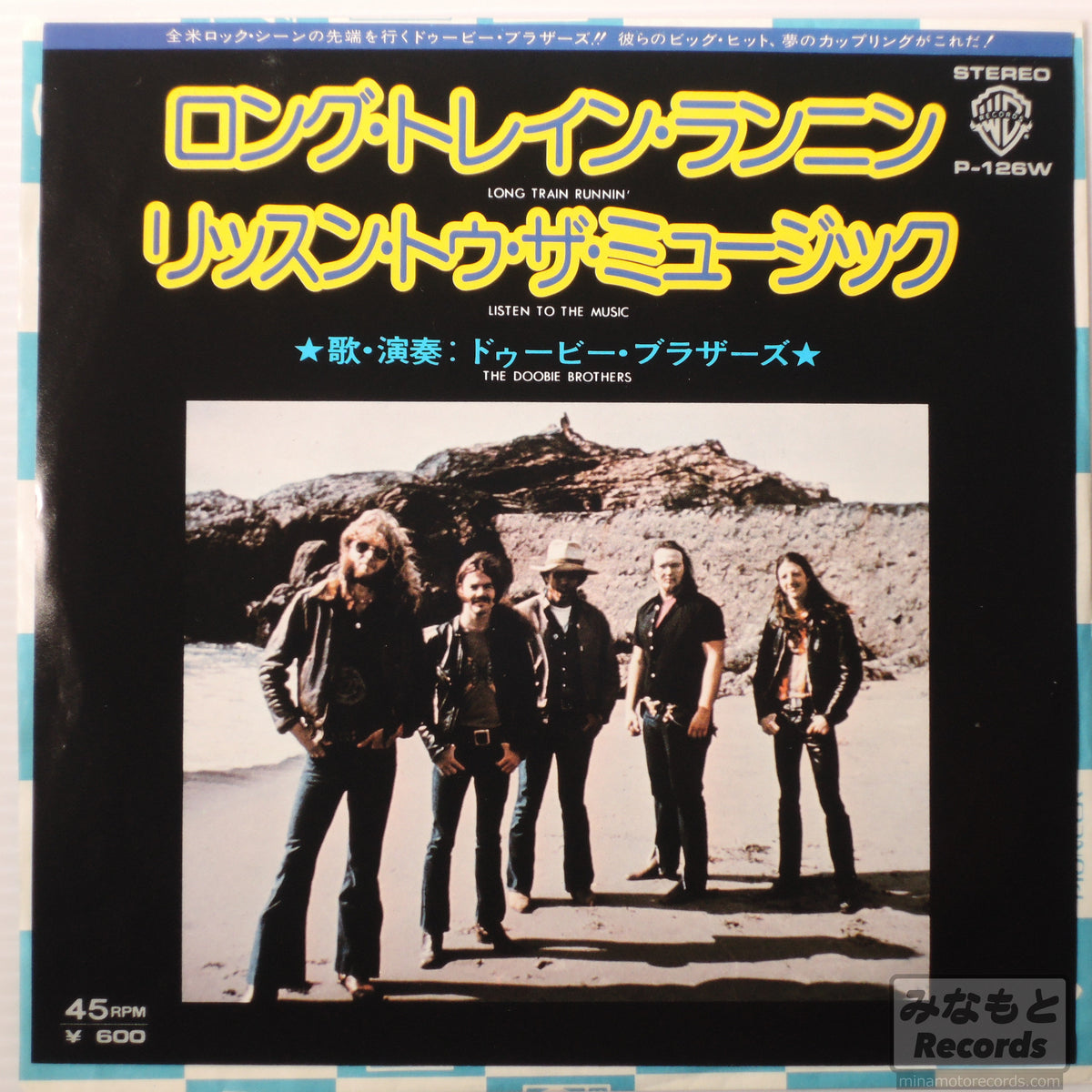 THE DOOBIE BROTHERS - LONG TRAIN RUNNIN’ / Listen To The Music [7インチ] (P-126W)