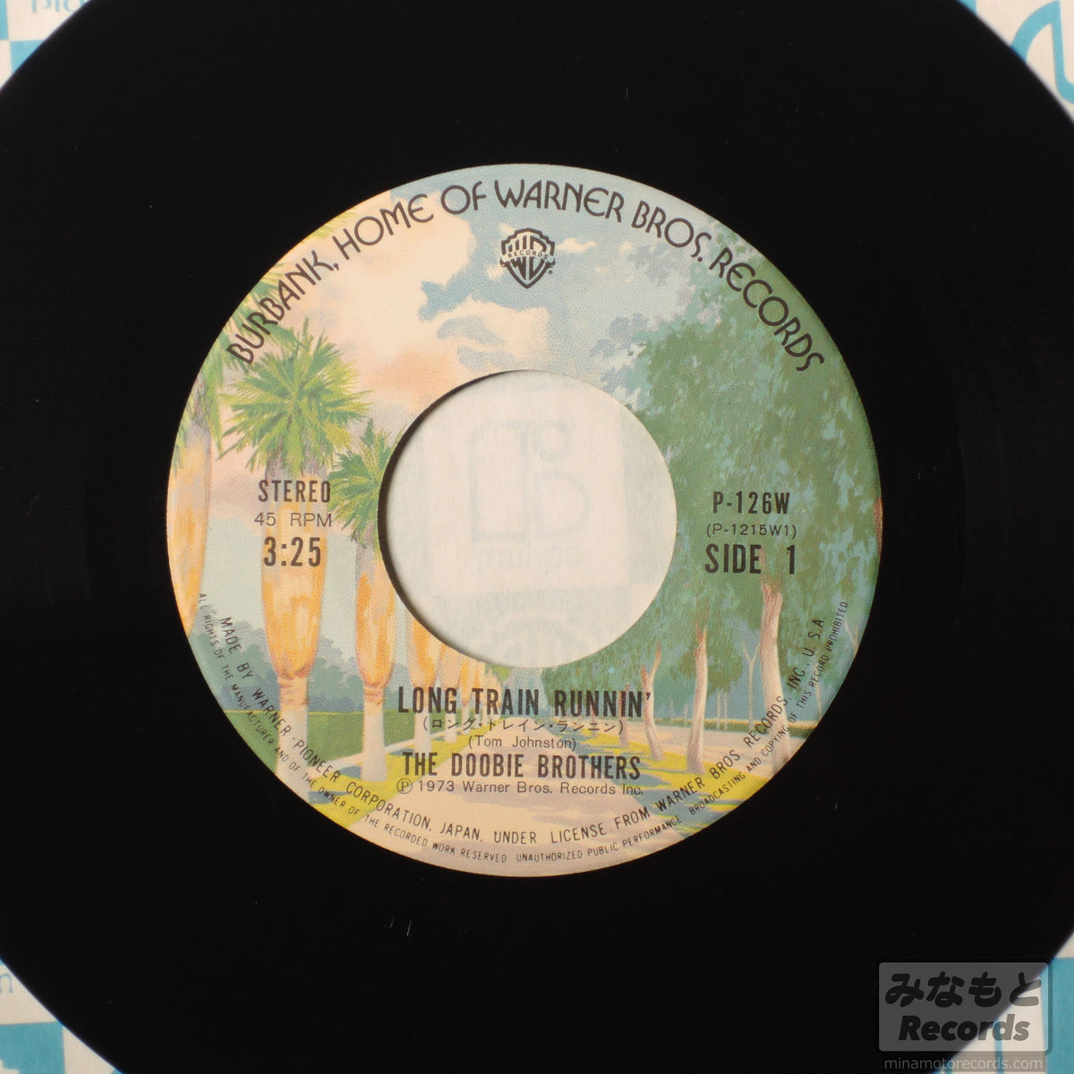 THE DOOBIE BROTHERS - LONG TRAIN RUNNIN’ / Listen To The Music [7インチ] (P-126W)
