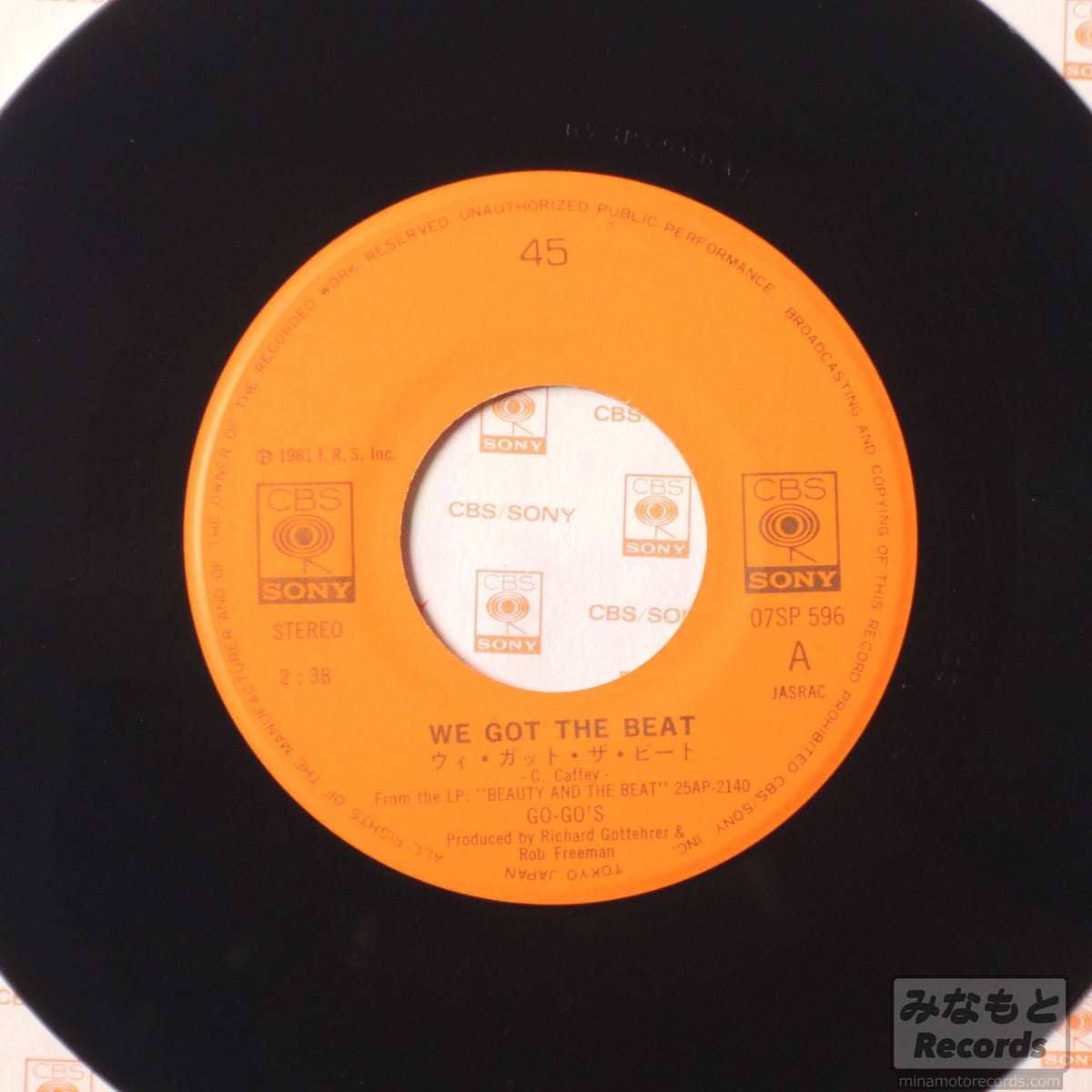 GO-GO’S - WE GOT THE BEAT [7インチ] (07SP 596)